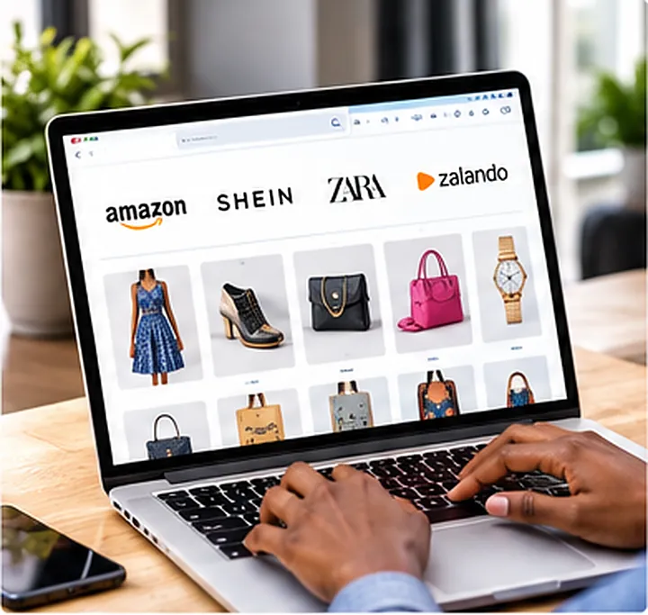 Achat en ligne sur les sites européens